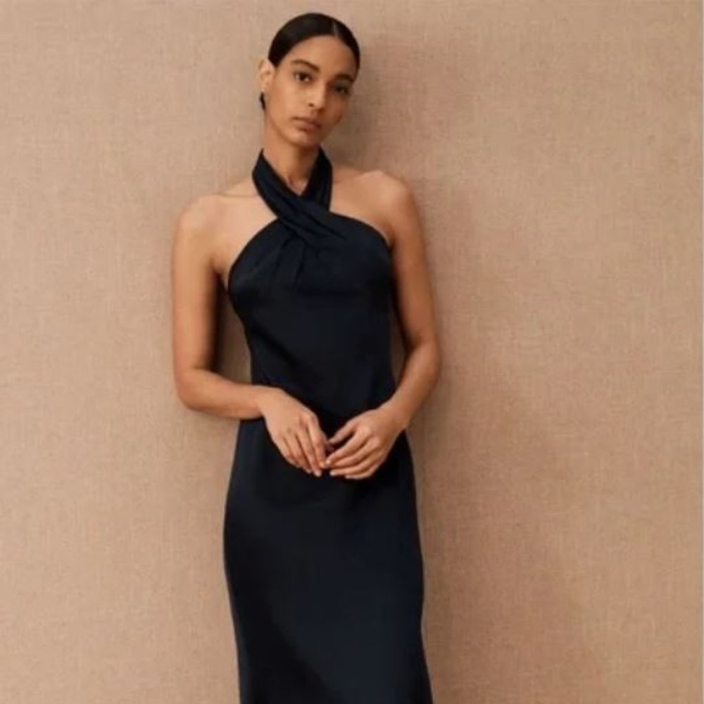 BHLDN Ruby Satin Charmeuse Dress (SOLD OUT ONLINE)